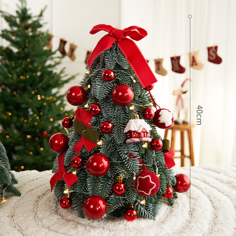 Pre-Lit Encrypted Christmas Tree – Artificial Holiday Tree with LED Lights for Festive Decoration
