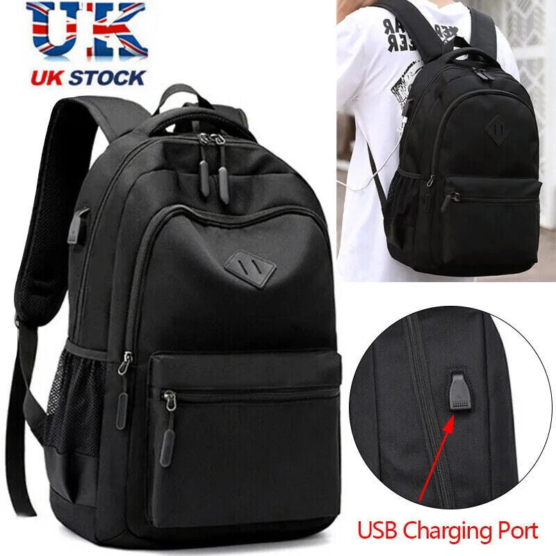 Waterproof Laptop Backpack – Large Travel & School Rucksack for Men, Women & Boys
