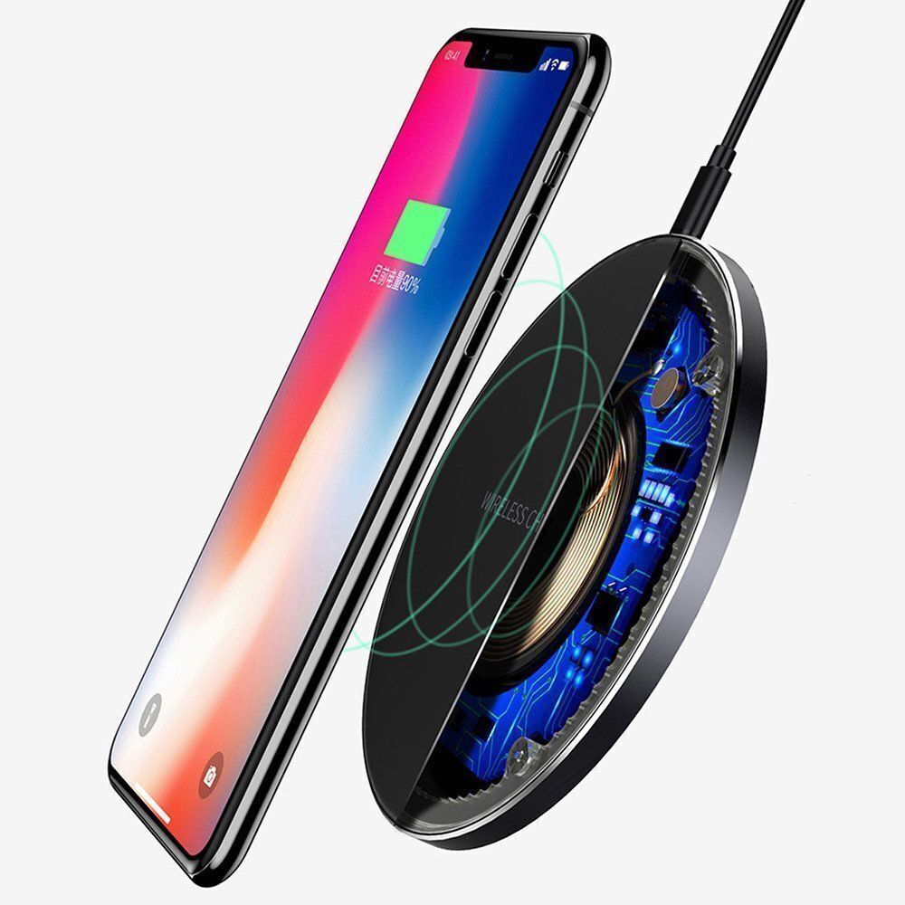 ⚡ 30W Super Fast Wireless Charger Stand – Universal Charging Dock for All Phones