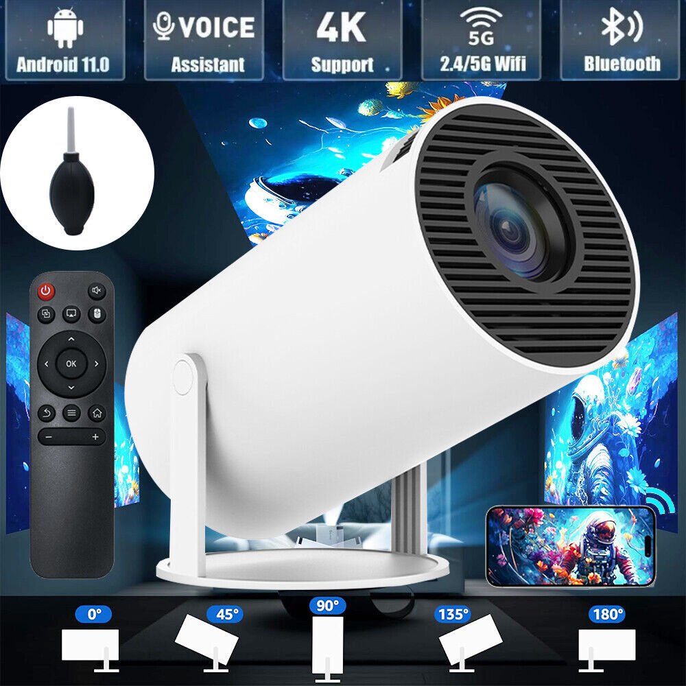 5G WiFi 4K Smart LED Projector – Experience the Ultimate in Home & Office Entertainment