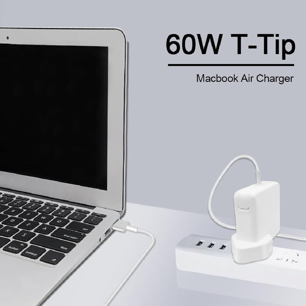 60W MagSafe 2 Power Adapter Charger – T-Tip for MacBook Air 11” & 13”