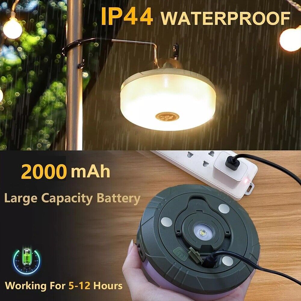 10M USB LED Camping String Lights – Waterproof, Portable & Perfect for Tents & Outdoor Festivals