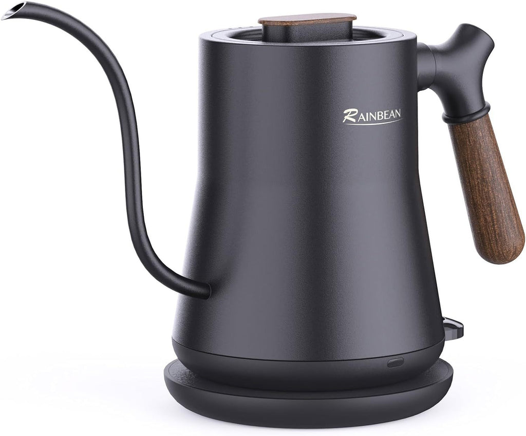 Gooseneck Electric Kettle – Stainless Steel, Rapid Heat & Auto Shutoff