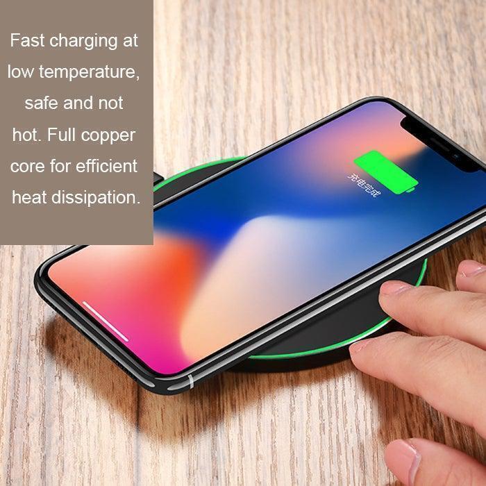 ⚡ 30W Super Fast Wireless Charger Stand – Universal Charging Dock for All Phones