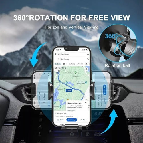 Universal Car Phone Holder – Air Vent Mount for GPS & Smartphones