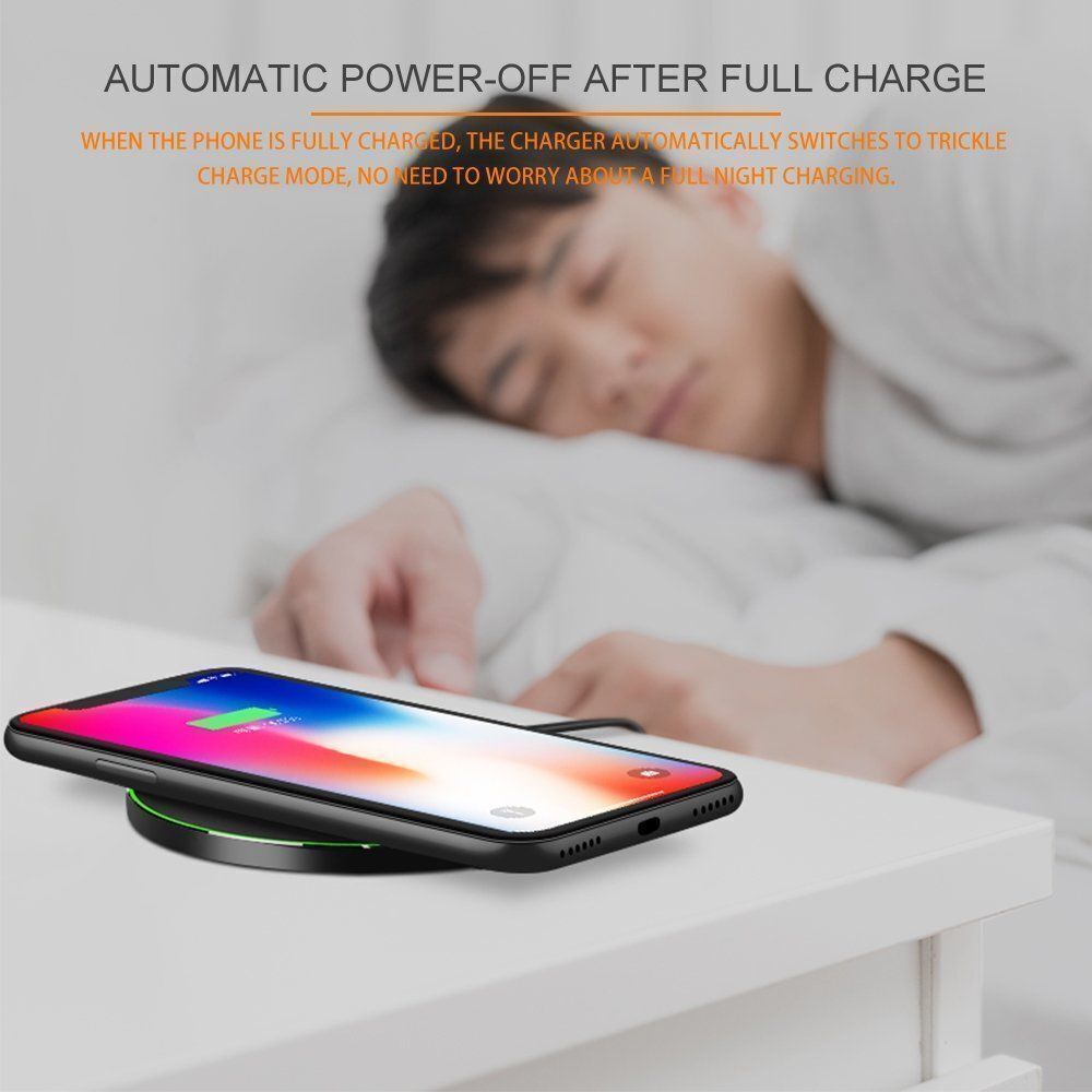 ⚡ 30W Super Fast Wireless Charger Stand – Universal Charging Dock for All Phones