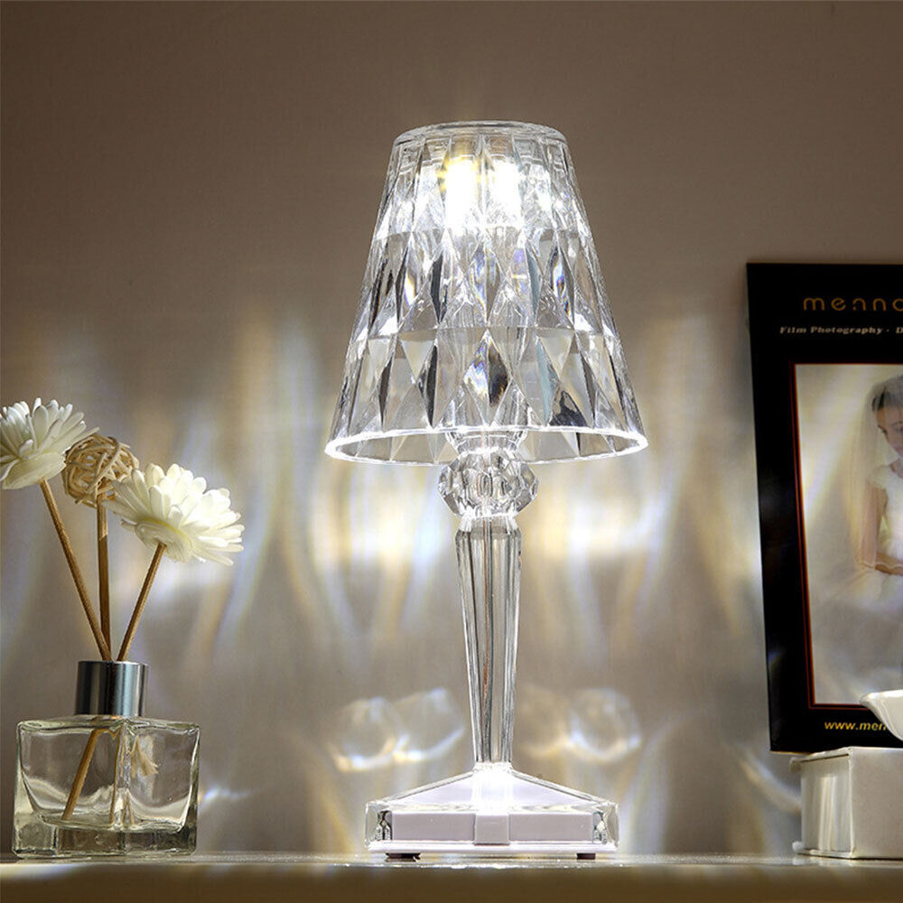 GlowGear™ RGB Crystal Touch Lamp – Fast UK Delivery