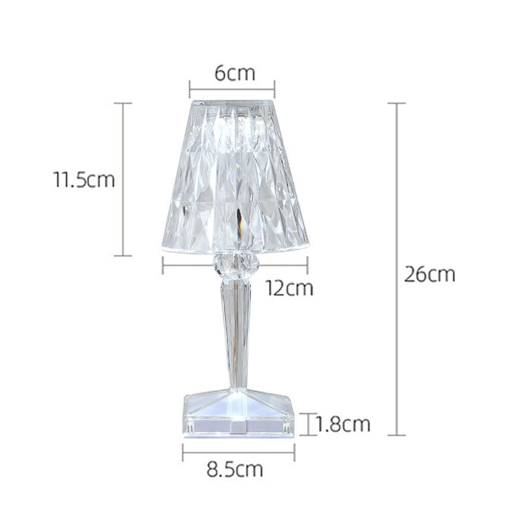 GlowGear™ RGB Crystal Touch Lamp – Fast UK Delivery