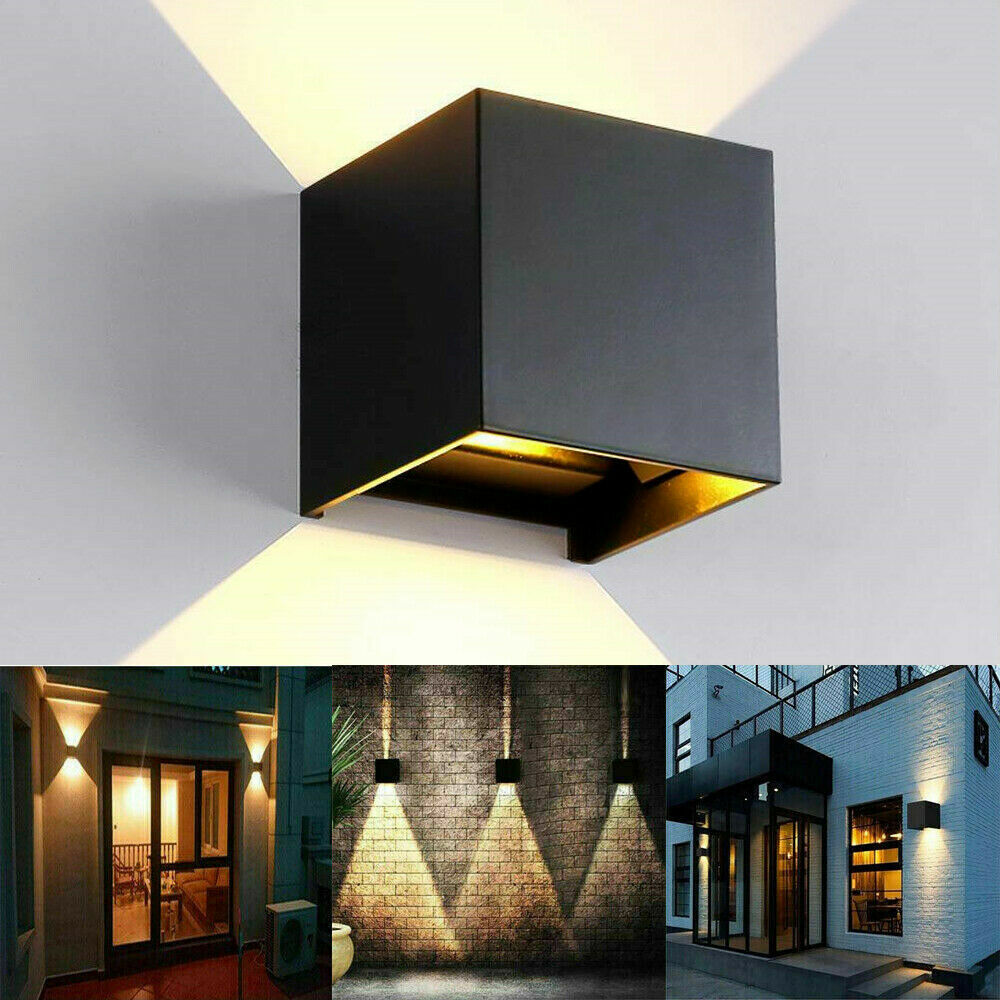 Modern Up & Down LED Wall Light – Indoor Sconce Lamp for Home & Bedroom (UK Plug)