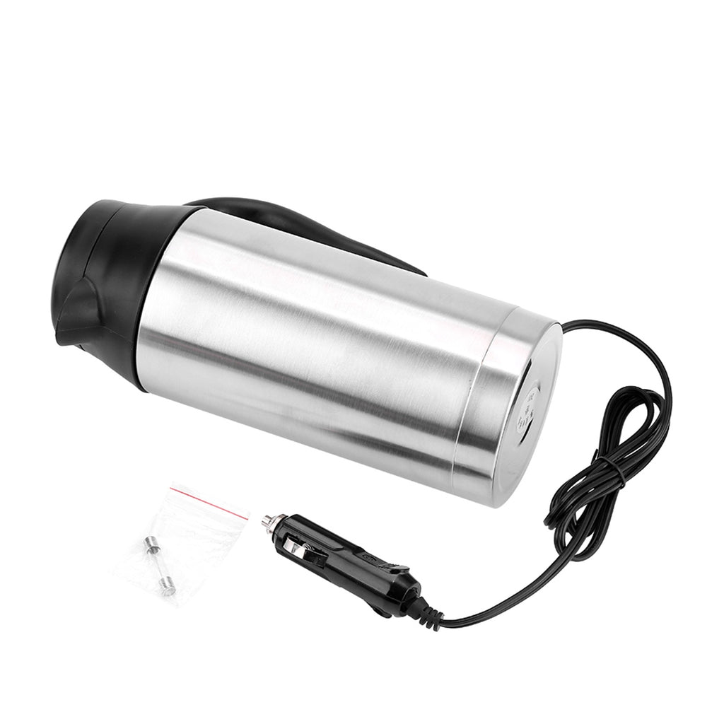 750ml 24V Portable Travel Car Kettle – Electric Water Heater for Tea & Coffee (Truck/Van Use)