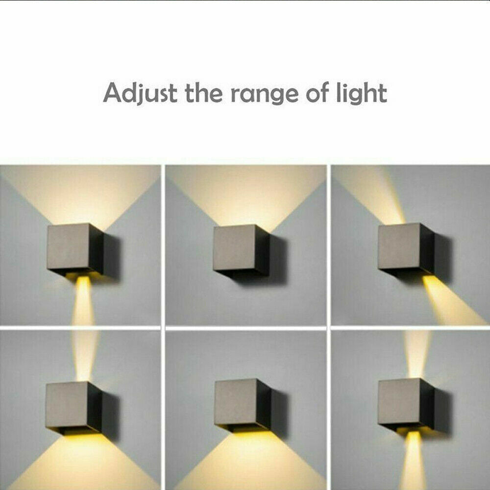 Modern Up & Down LED Wall Light – Indoor Sconce Lamp for Home & Bedroom (UK Plug)