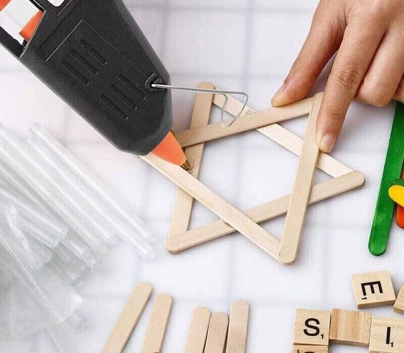 Hot Melt Glue Gun with FREE Glue Sticks – Perfect for Crafts & DIY