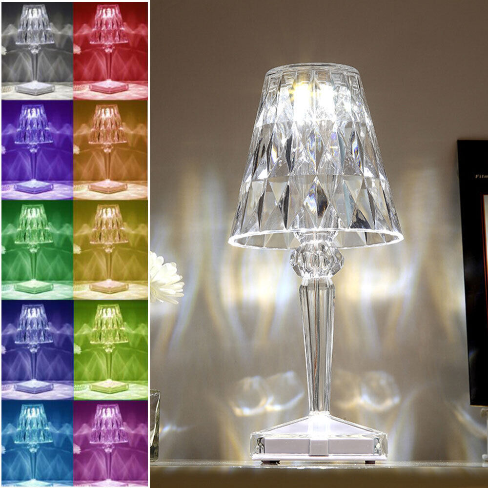 GlowGear™ RGB Crystal Touch Lamp – Fast UK Delivery