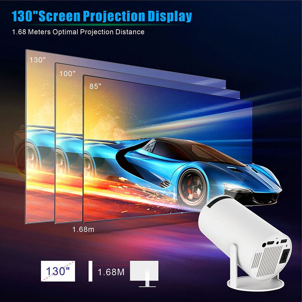 5G WiFi 4K Smart LED Projector – Experience the Ultimate in Home & Office Entertainment