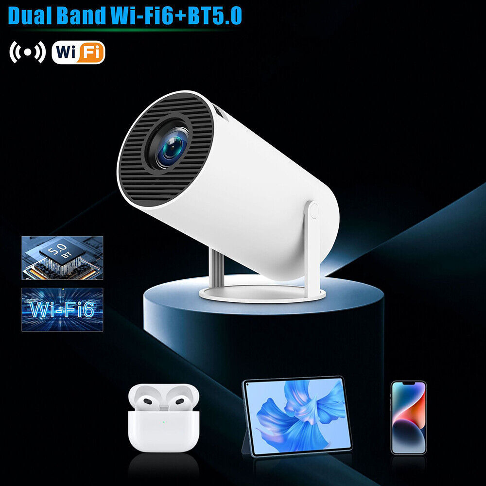 5G WiFi 4K Smart LED Projector – Experience the Ultimate in Home & Office Entertainment
