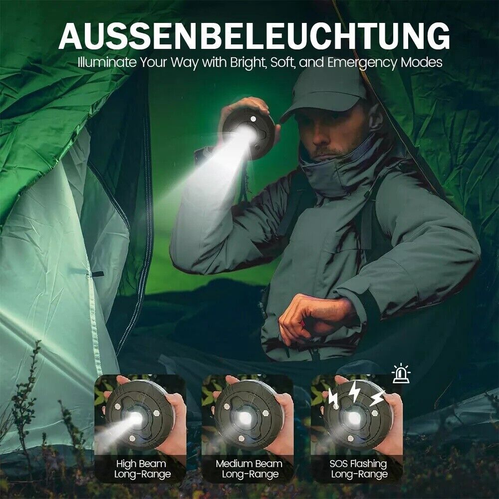 10M USB LED Camping String Lights – Waterproof, Portable & Perfect for Tents & Outdoor Festivals